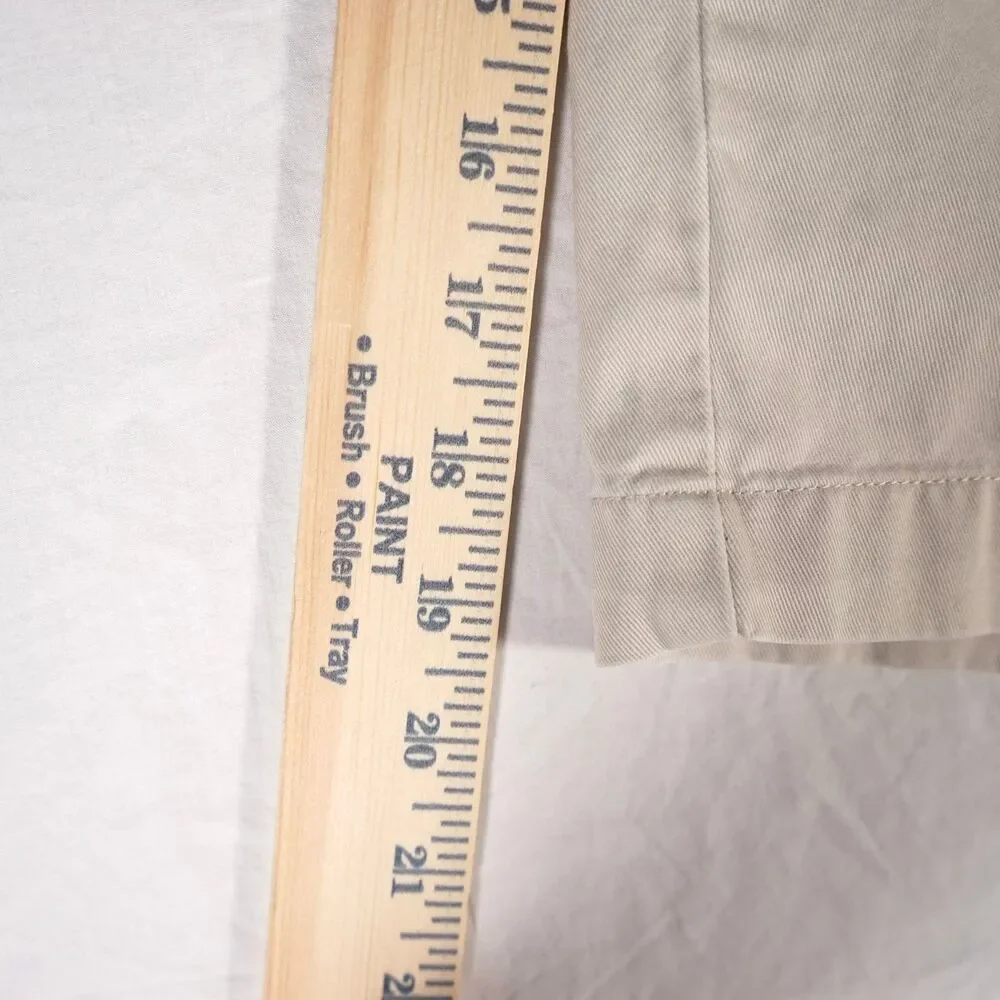Vintage Polo Ralph Lauren Tyler Shorts Tan Beige Chino 38